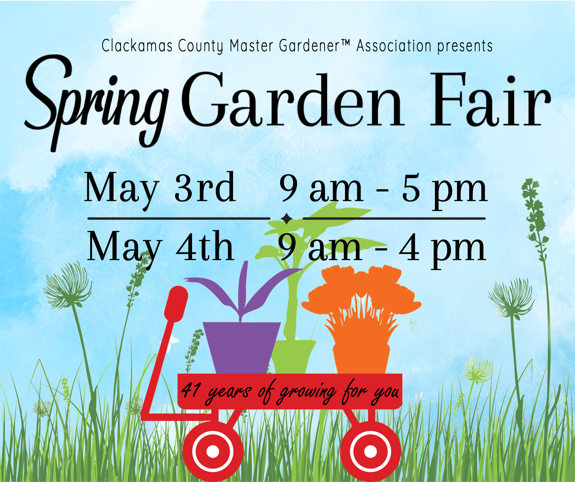 Clackamas County Master Gardeners Spring Garden Fair