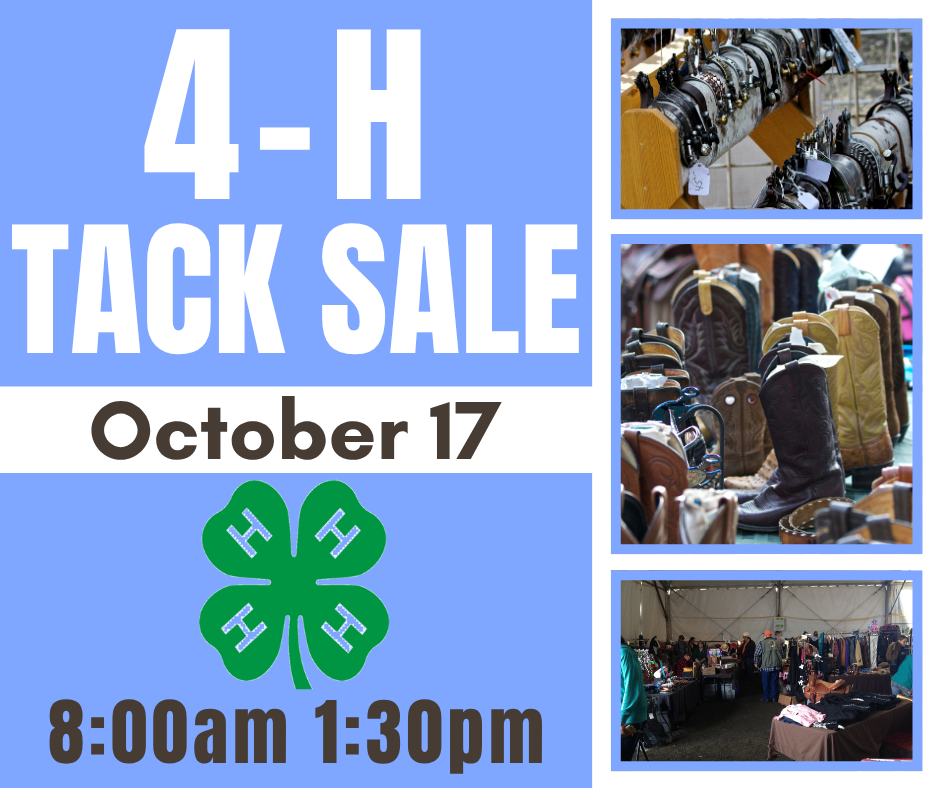 4H Tack & Bake Sale