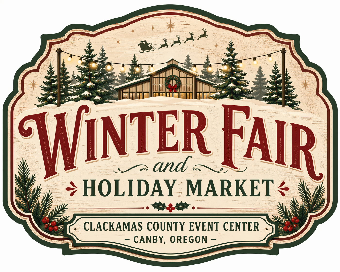 Winter Fair & Holiday Market Saturday Nov 28